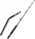 Bent Butt Fishing Rod 2-Piece Saltwater Offshore Trolling Rod Big Game Roller Rod Conventional Boat Fishing Pole