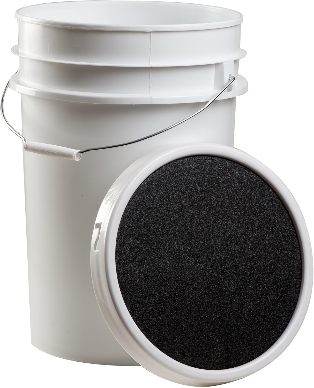 6 Gallon Bucket with Padded Soft Seat Lid